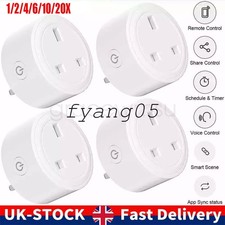 1/2/3/5/10/20X Wifi Smart Plug Gosund 16A WiFi Outlet Plug for Amazon Alexa UK