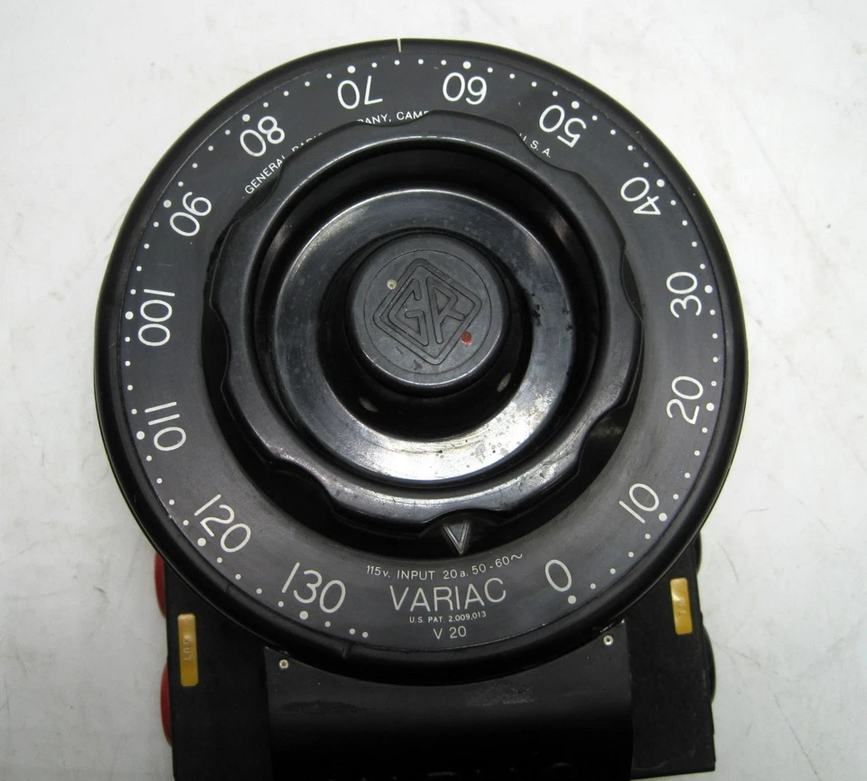 Autotransformador Variac Modelo V20 20 Amperios 135 Voltios Foto 4 de 4