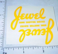 Buddy L Jewel Stores Step Van Sticker Set Pair BL-170