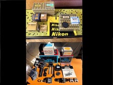 Nikon Camera equipment lot, Bellows, Lenses, Filters