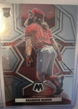 2022 Panini Mosaic Rookies Brandon Marsh # 226 Silver Prizm (RC)