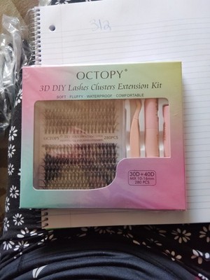 LASHVIEW 3D Ecolure DIY Cluster Extension Lashes Kit