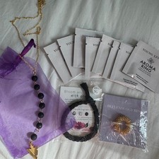 Oils accessories Reflexilogy ring 8 pack aromoease rings Beaded lava aroma