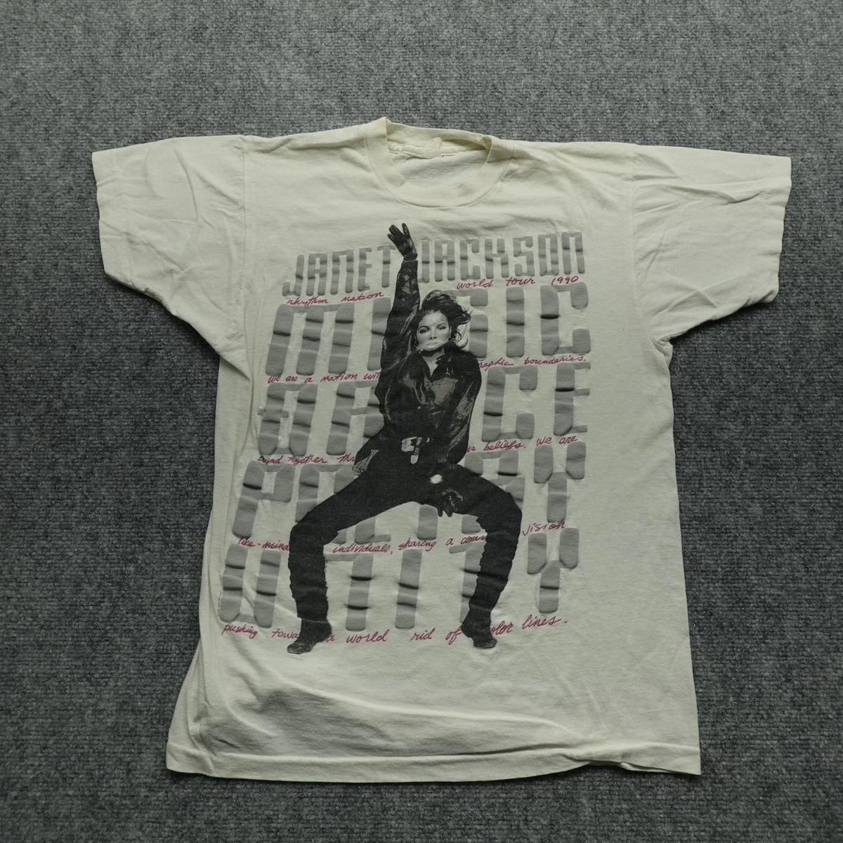 Jackson Graphic Tee 1990s Vintage T-Shirts for Men for sale | eBay