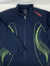 Vintage 2000s Adidas F50 Soccer Streetwear Navy Blue Track Jacket M
