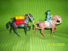 Stuart pack horse set packs pack saddle lead horses Cowboy rider hat rifle