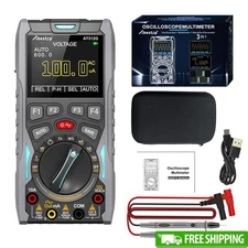 3 in 1 Handheld Oscilloscope Multimeter Generator 12MHz Digital Tester New