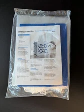 Mary Maxim Snowy Winter Plastic Canvas Tissue Box Cover Snowflake Kit NEW