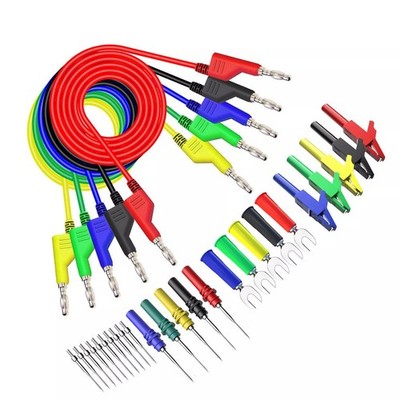 Innovative elektrische Prüfwerkzeuge 30er Set inklusive Sonden und Clips