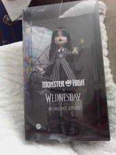  Monster High X Wednesday - Wednesday Doll Mattel Collectible -New