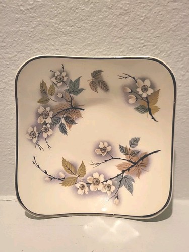 Vtg Midwinter Stylecraft Orchard Blossom Bowl Trinket Dish Candy Jewelry - Picture 1 of 14