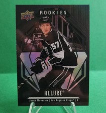 2022-23 Upper Deck Allure #130 Jacob Moverare (RC) -Black Rainbow Rookies-KIngs