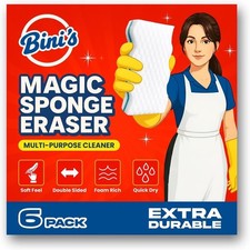 Clearance - Magic Sponge Eraser, Extra Durable, Multi Purpose Cleaner, Shoe,