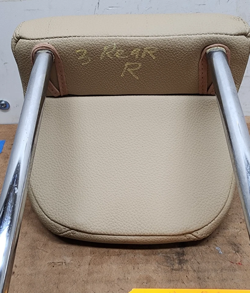 Reposacabezas trasero derecho tercera fila bronceado OEM Mercedes-Benz R350 R500 R320 2006-2011 Foto 4 de 4