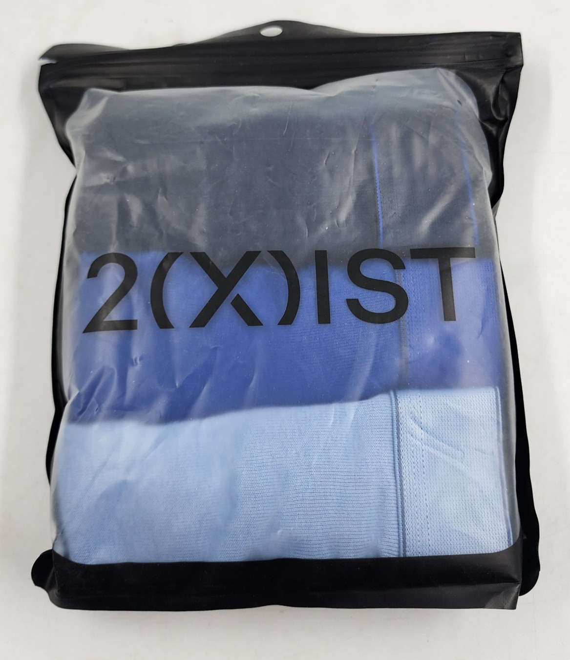 2(x)ist Essentials Contour Pouch Brief 3 Pack Men's SM Navy/Cobalt/Porcelain thumbnail 2