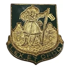 WW2 Military Police 719th Battalion Unit Crest DI Sterling HR Newcombe Co