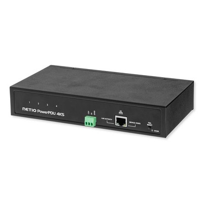 NETIO Smart Power Distribution Unit, 4 IEC-320 C13 Outputs (PowerPDU 4KS)