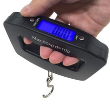 50Kg 10g Luggage Weight Scale, LCD Luggage Scale Travel Digital, Fish Scale, ...