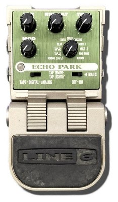 Line 6 Echo Park Delay Effects Pedal Tested & Works 20145