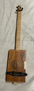 Homemade 3 String Cigar Box Guitar~Patron Cigar Box