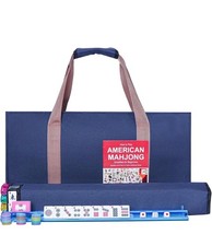 GUSTARIA American Mahjong, 166 Premium Tiles, 4 Shelves