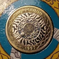 1997 Technology £2 Coin Two Pound Uncirculated BUNC Pack Royal Mint, Free Ship
