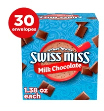 Swiss Miss Milk Chocolate Flavored Hot Cocoa Mix, 30 Count Hot Cocoa Mix Packets