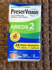 PreserVision Areds 2 Eye Vitamin and Mineral - 120 Softgels