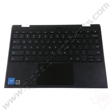 OEM Reclaimed Lenovo 500e Chromebook 81ES Keyboard with Touchpad C-Side - Blac