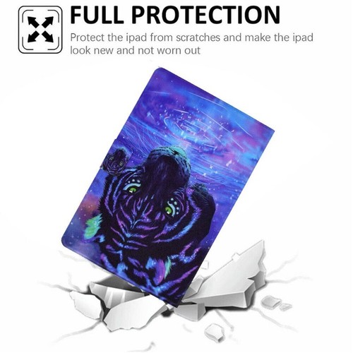 For Lenovo Tab M10 HD FHD Plus 2nd 3rd Gen Painted Leather Case Flip Stand Cover - Picture 6 of 46
