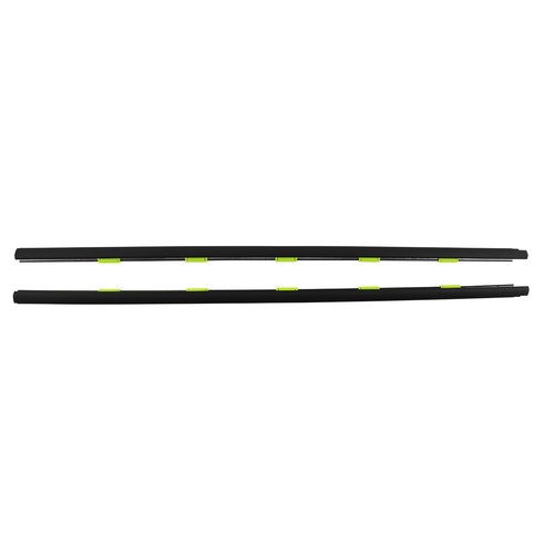 2PCS Door Weather Strip Window Belt Seal Molding Trim For Honda Civic 1996-2000 - Picture 9 of 12