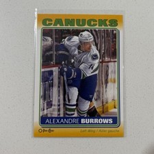 2012-13 O-Pee-Chee Stickers Alexandre Burrows #S-92