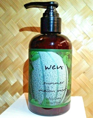 Wen By Chaz Dean Summer Melon Mint Hair Styling Creme 6 Oz New Ebay