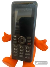 Kyocera Jax S1300 Black qualcomm 3G CDMA Cellular Candybar Phone Powers Up.