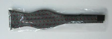 Mens Bow Tie Guy 100% Silk Adjustable Gray Bow Tie w/ Man & Money Bag Pattern 