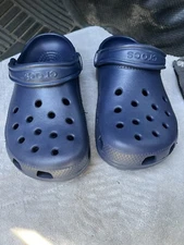 NEW Crocs Classic Coast Clogs Navy Blue Men's Women's Unisex Comfort Shoes 4m-6w