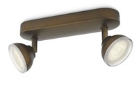Philips Led Spot Bronze Toscane Spotleiste Deckenleuchte Leuchte 53242-06-16