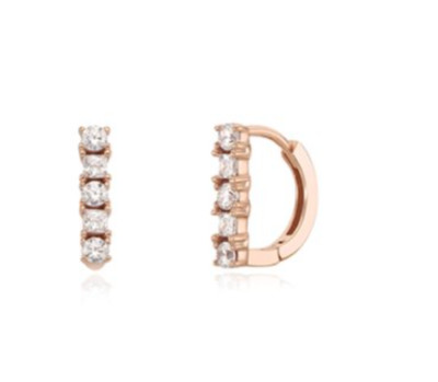 ◆STONEHENgE◆ Silver one-touch earrings SC1747 StoneHenge Silver One Touch Earrings SC1466 Silver925 Rose