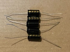 5pc Electrolytic Capacitor Axial 2000hr +105℃ RoHS 150uf 50V φ10x20mm Supertech