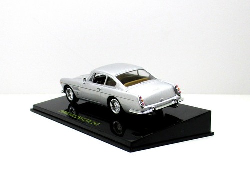 FERRARI 250 GTE 2+2 + ESCAPARATE, PLATA ALTAYA 1:43 DIECAST COCHE MODELO DE C... - Imagen 7 de 12
