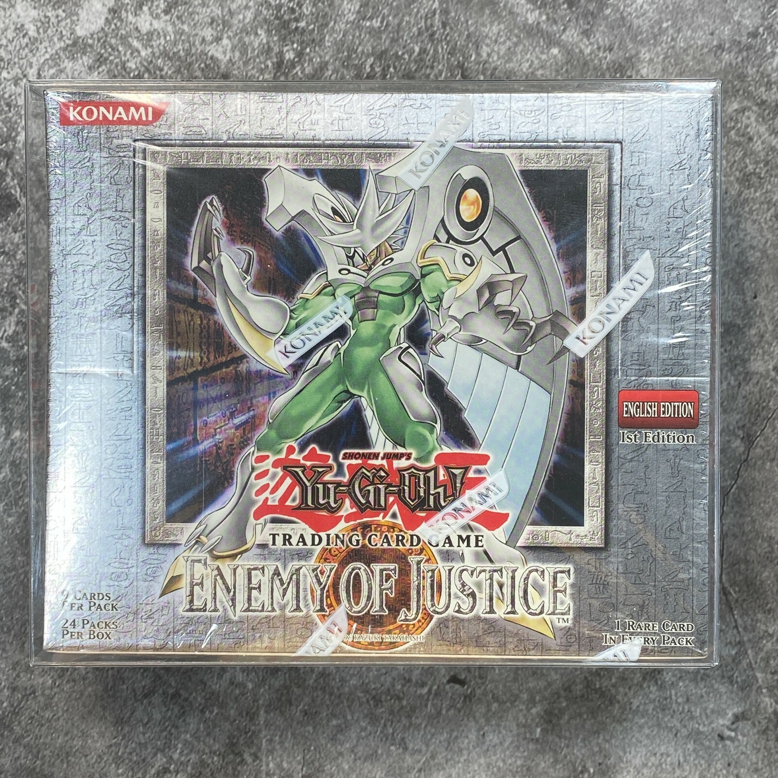Yu-Gi-Oh! Enemy Of Justice Booster Box - Korean Language, Factory Sealed,  Konami TCG Korean Language Yu-Gi-Oh Cards