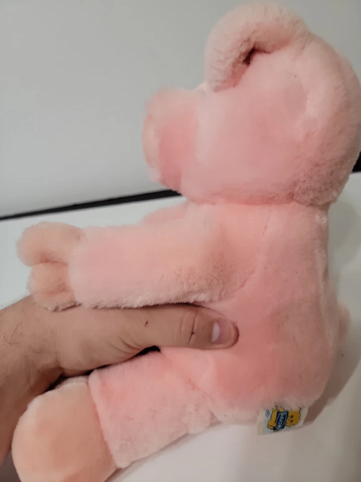Vintage 1986 Dakin 10" Pink Pig Plush - Image 2 of 4