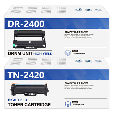 XXL TN-2420 Toner DR-2400 Trommel für Brother MFC-L2710DW MFC-L2710DN HL-L2350DW