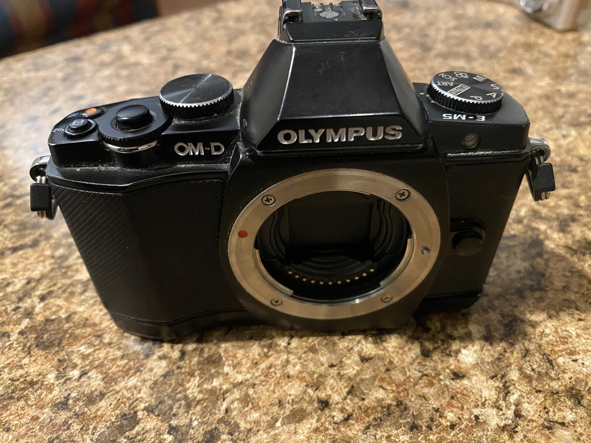 OLYMPUS OM-D EM5 MARK2 ブラック ジャンク Olympus OM-D E-M5 Camera Black Body for PARTS or REPAIR - READ | eBay