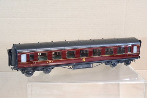 EXLEY K5 Spur O LMS Dunkelrot 1. Klasse Offener Personenwagen 7227 oi | Zustand: Gebraucht