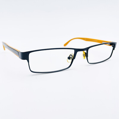 ORANGE Brille SCHWARZ RECHTECKIG Brillengestell MOD: ORK112