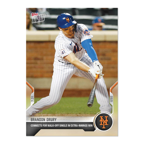 2021 Topps Now 592 Brandon Drury