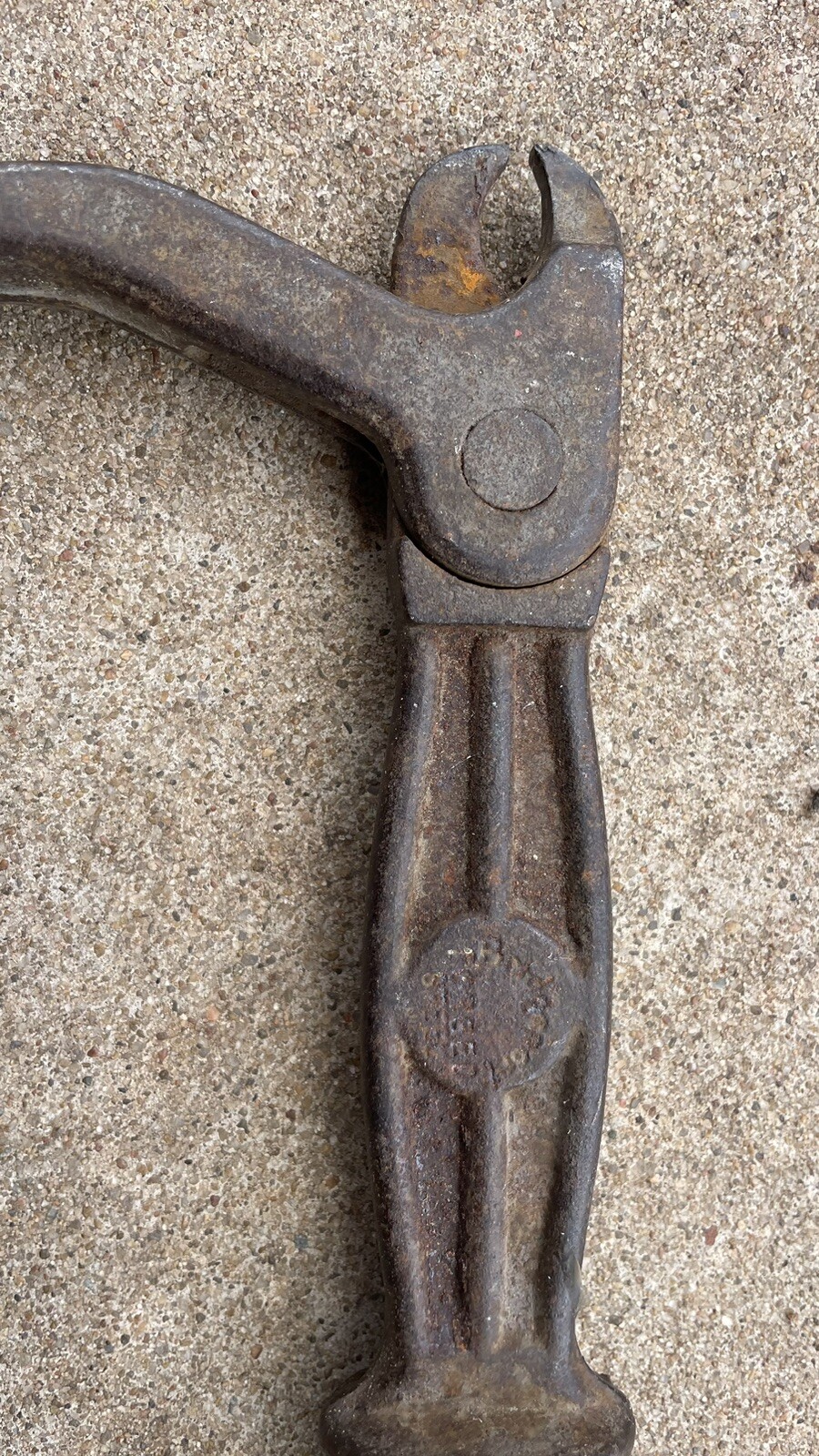 Vintage Sure Grip No. 56 Slide Hammer Nail Puller Bridgeport Hardware