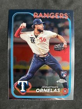2024 Topps Chrome #74 Jonathan Ornelas RC Texas Rangers