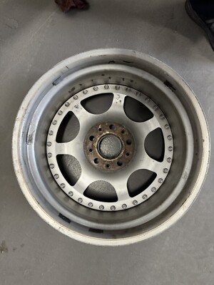 1) BMW E39 OEM 17x8 BBS Two Piece Style 19 Wheel Rim 5 Series